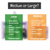 CamPaq Large Camping Bag - Black