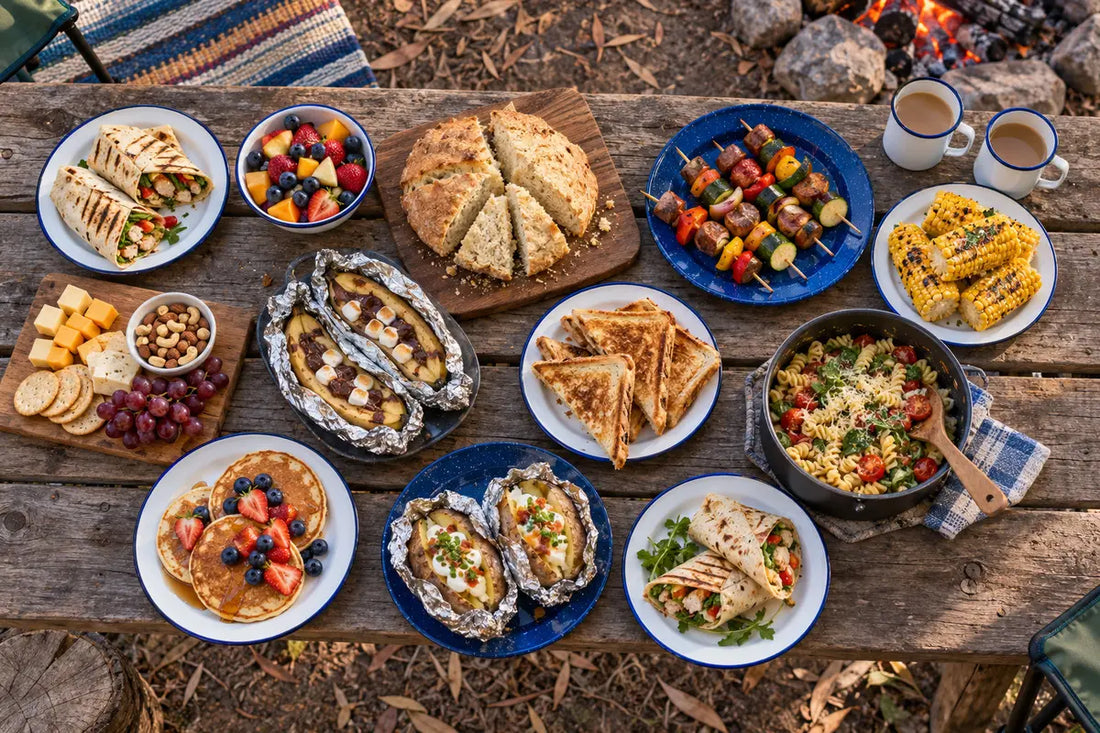 15 Fun and Easy Camping Food Ideas for Australian Family Trips